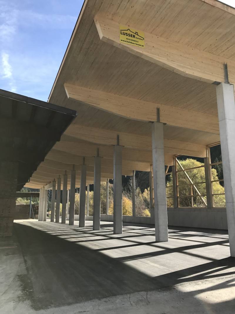 Hallenbau Sägewerk Ortner